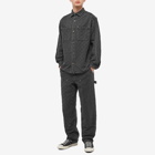 General Admission Men's Checker Overshirt in Black