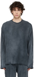 John Elliott Grey Sundrenched Folsom Long Sleeve T-Shirt