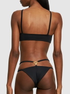 VERSACE Lycra Halter Neck Bikini Top
