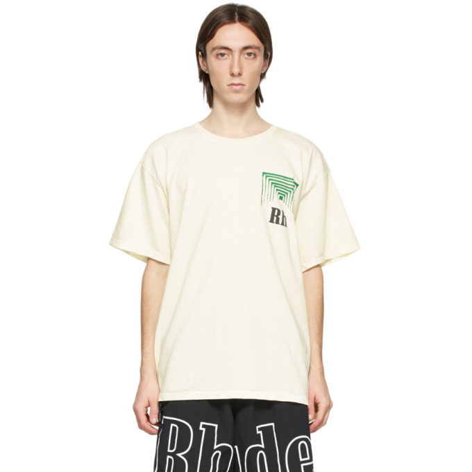 Photo: Rhude Off-White Box Perspective T-Shirt