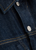 Nudie Jeans Danny 40s Redcast Denim Jacket Dark Blue