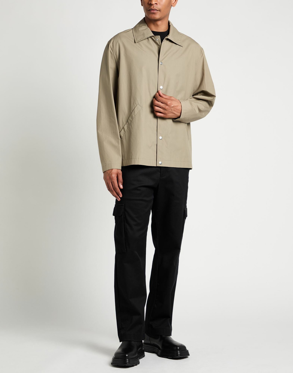 Jil Sander Mens Jacket Khaki