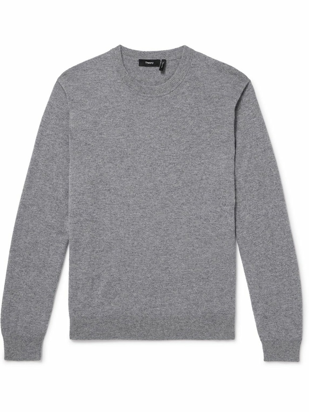 Photo: Theory - Hilles Cashmere Sweater - Gray