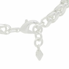 Anni Lu Women's Liquid Necklace in Silver 