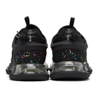 Givenchy Black and Multicolor Spectre Structured Low Sneakers