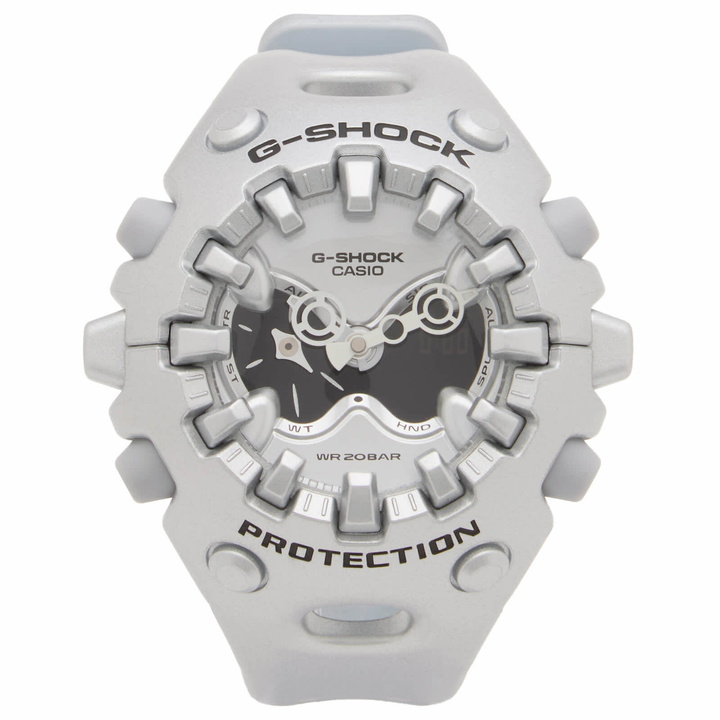 Photo: G-Shock GA-V01 Big Case Watch in Silver Metallic 