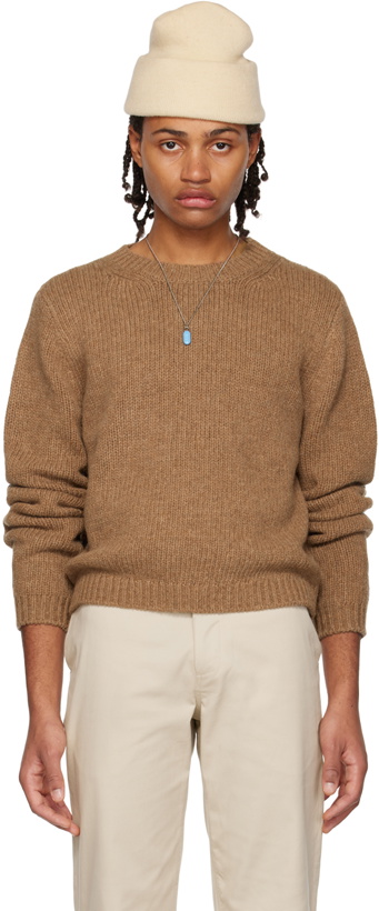 Photo: K.NGSLEY Brown Crewneck Sweater