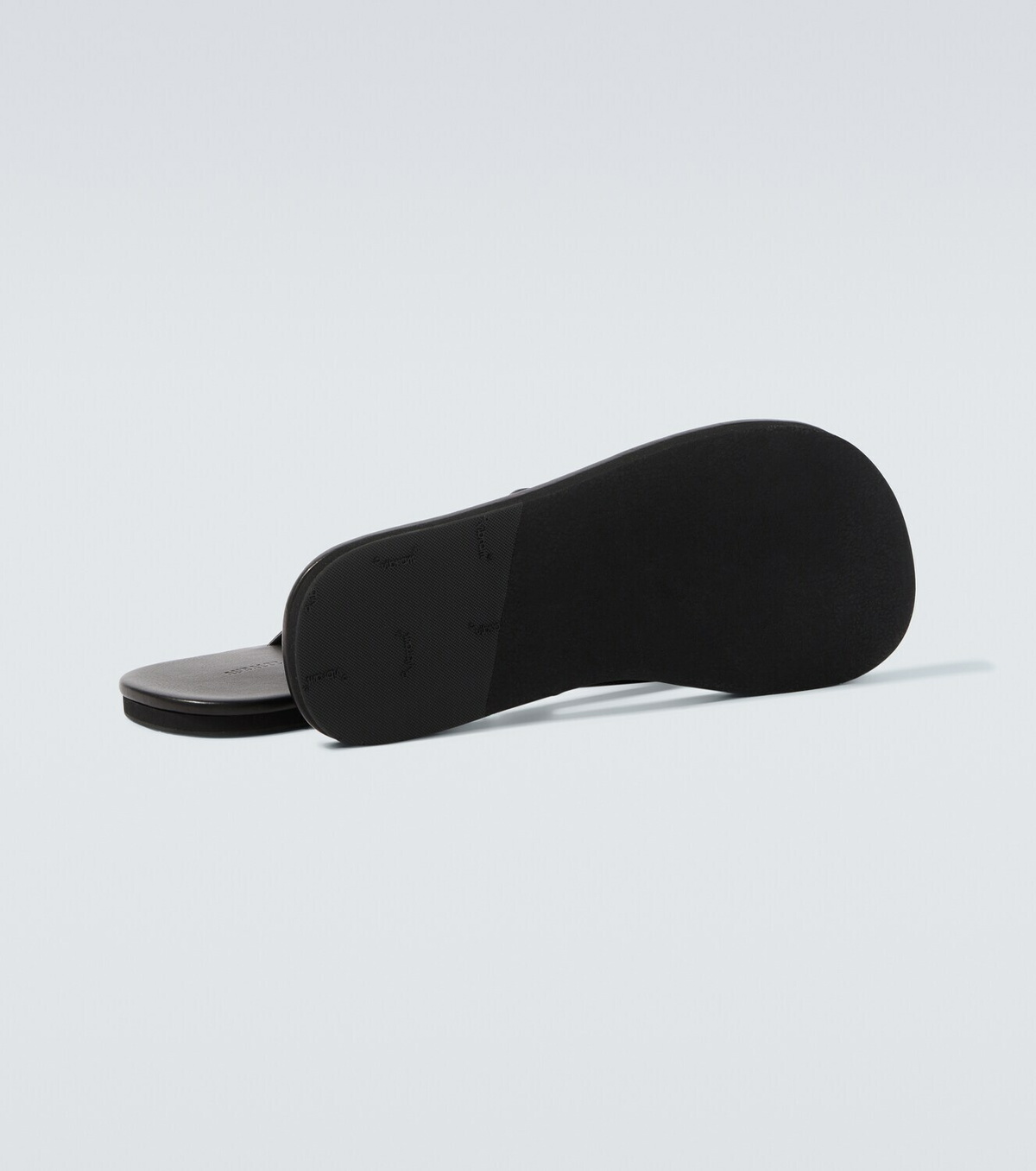 Auralee Leather thong sandals