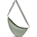 The Row Green Large Slouchy Banana Bag