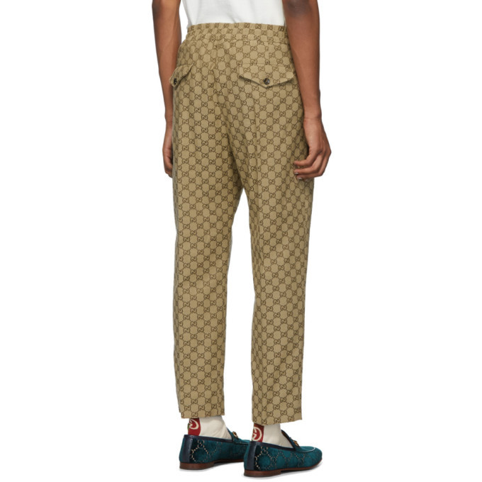 Gucci canvas jogging discount pants