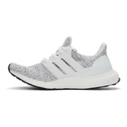 adidas Originals White and Grey UltraBOOST Sneakers