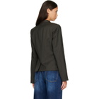 St. Agni Gray Moto Jacket