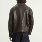 Second/Layer Men's Second Layer Rider Leather Jacket in Black