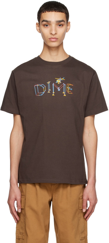 Photo: Dime Brown Dnex T-Shirt