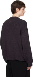 HOMME PLISSÉ ISSEY MIYAKE Brown Risotto Knit Sweater