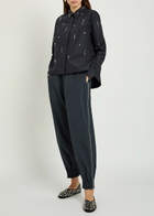 3.1 Phillip Lim Ripstop Zip-sides Shell Sweatpants Black