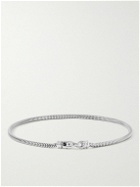Tom Wood - Rhodium-Plated Sterling Silver Chain Bracelet - Silver