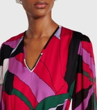 Diane von Furstenberg Abel printed midi dress