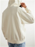 Gallery Dept. - Logo-Print Cotton-Jersey Hoodie - White