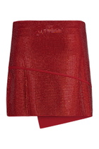 ANDREĀDAMO Asymmetric Miniskirt