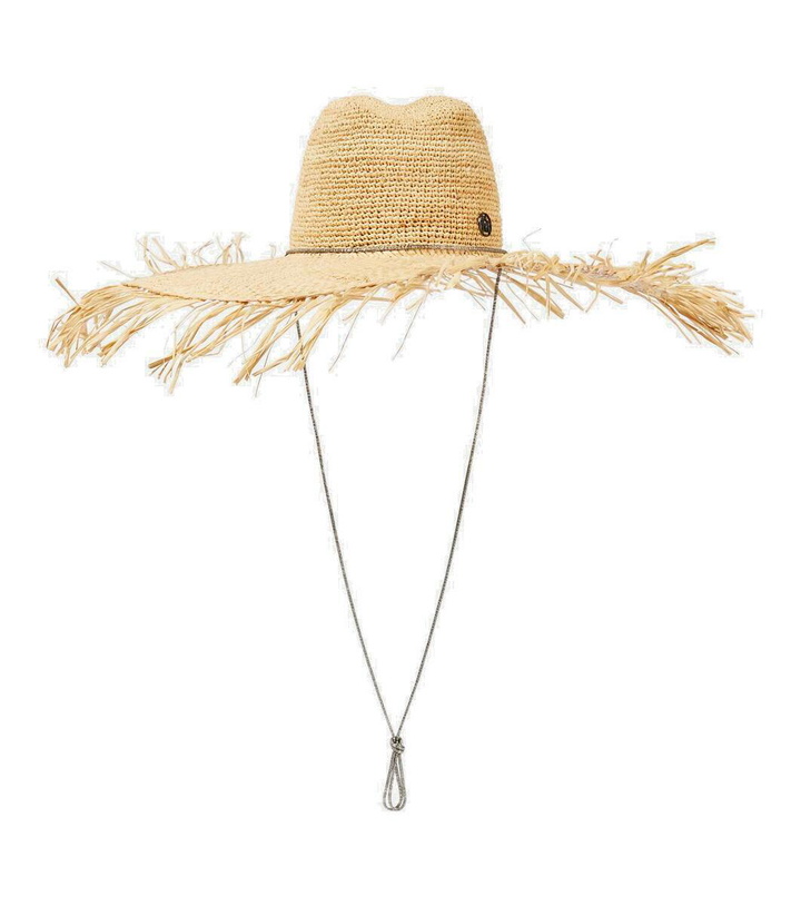 Photo: Maison Michel Kate raffia sun hat