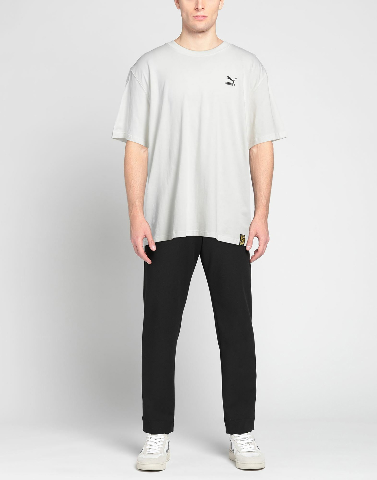 Puma Mens T-shirt Ivory