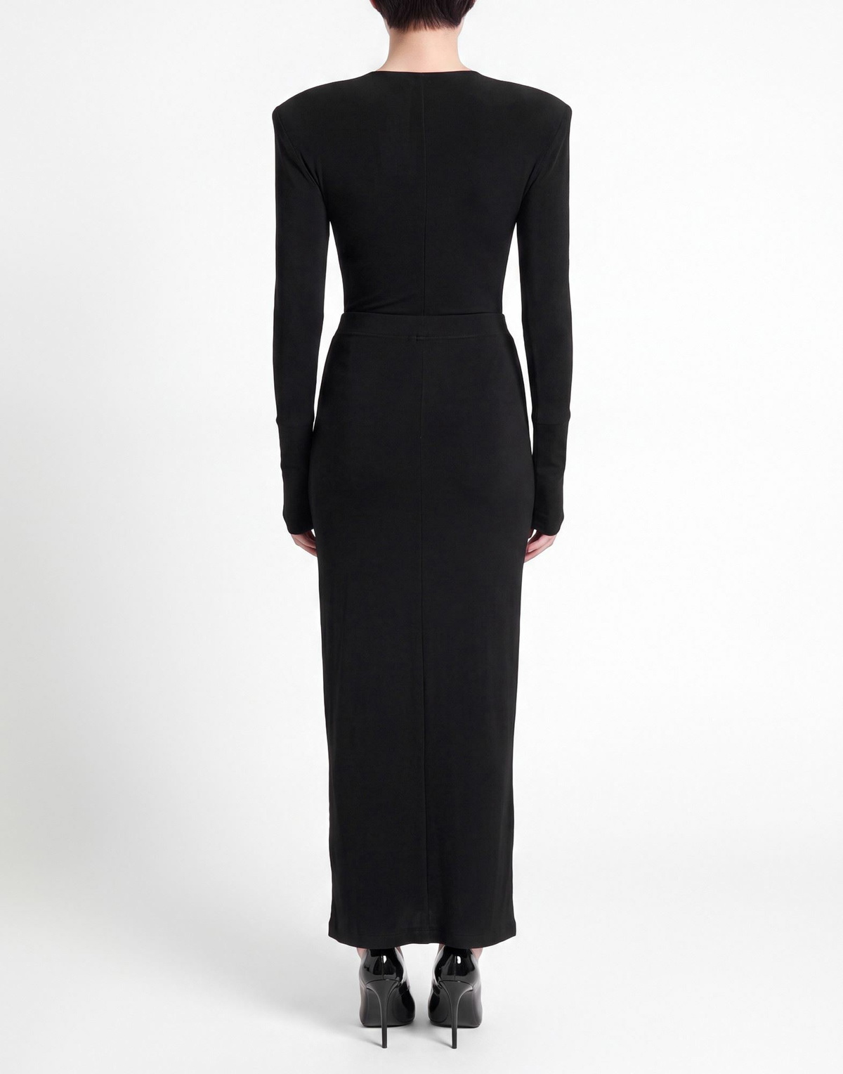 Norma Kamali Womens Maxi dress in Black
