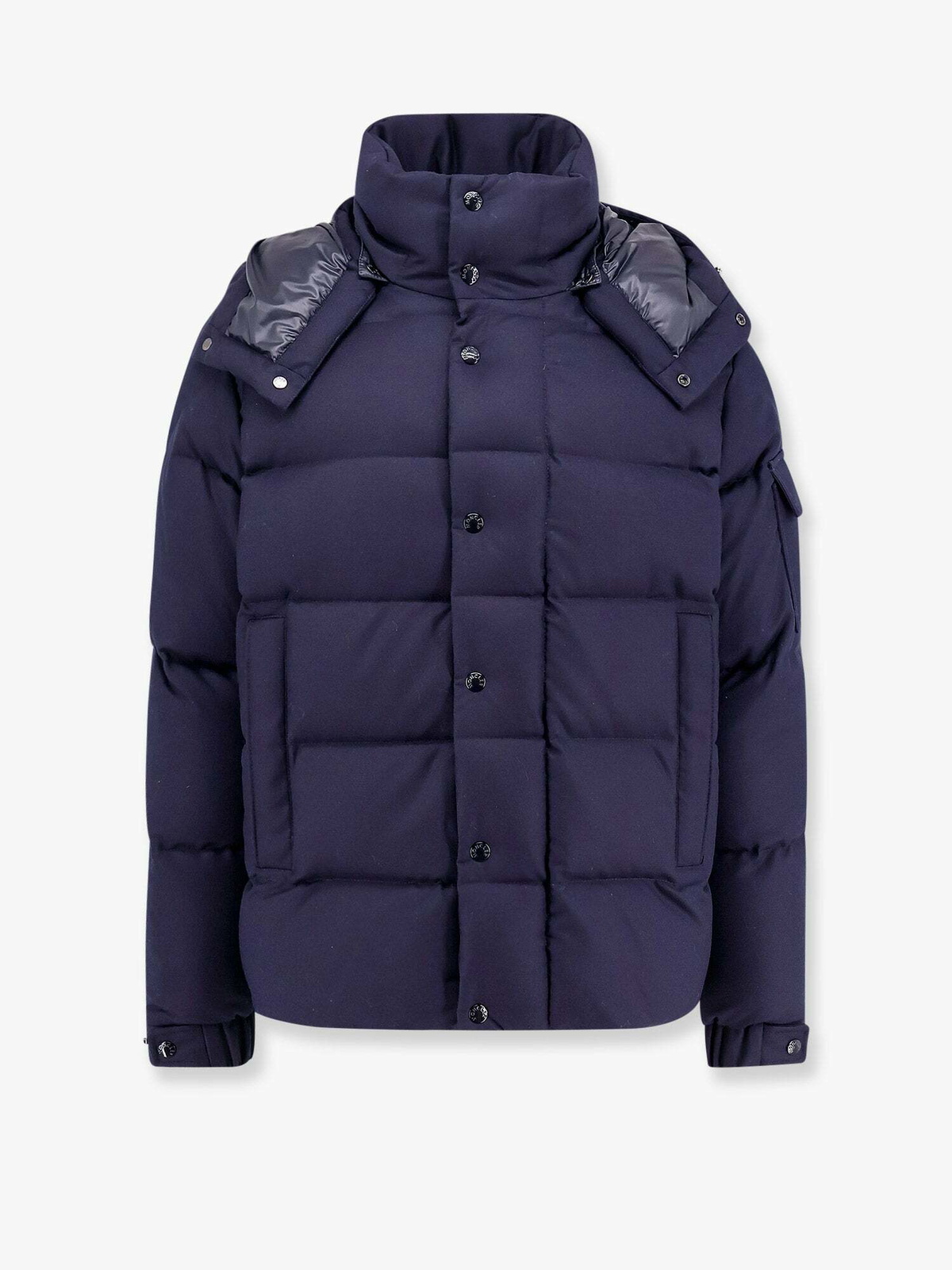 MONCLER ネイビー 中綿薄手 ジャケット150 Moncler Vezere Blue Mens Jacket Moncler