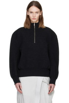 ISSEY MIYAKE Black Handsome Knit Sweater