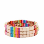 Roxanne Assoulin Women's Chasing Rainbows Bracelet - Set of 3 in Multi 