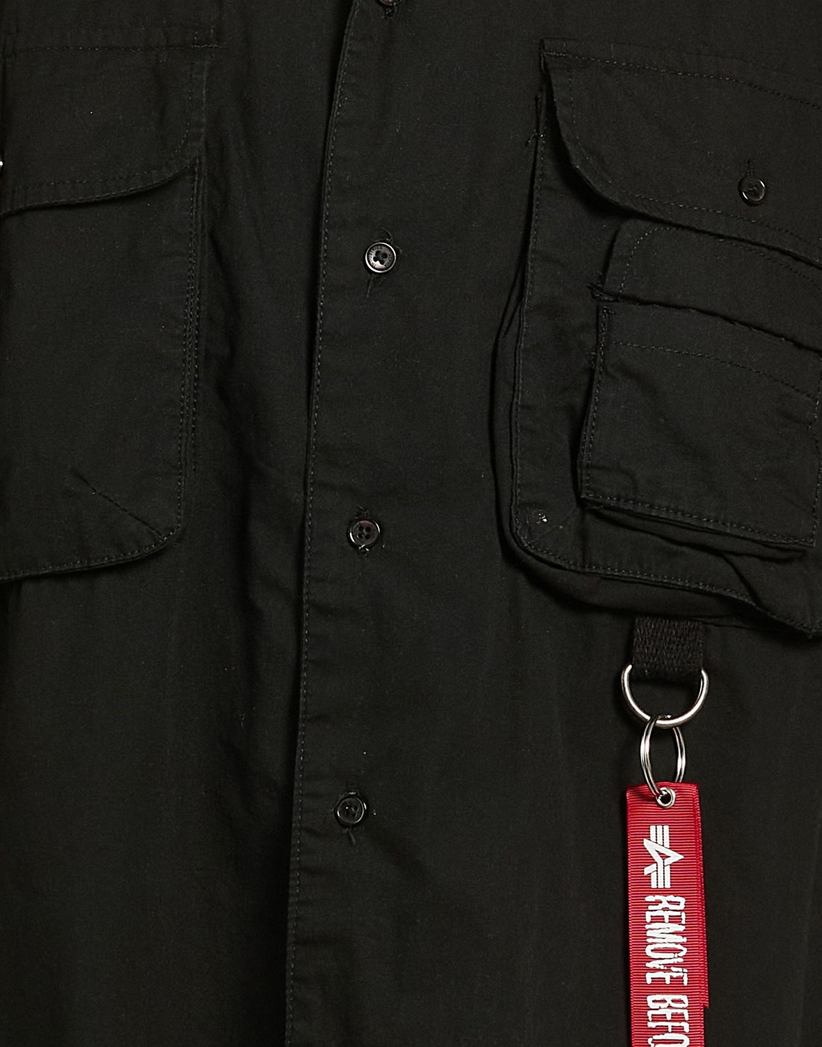 Alpha Industries Mens Shirt in Black
