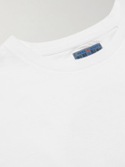 Blue Blue Japan - Logo-Print Cotton-Jersey T-Shirt - White