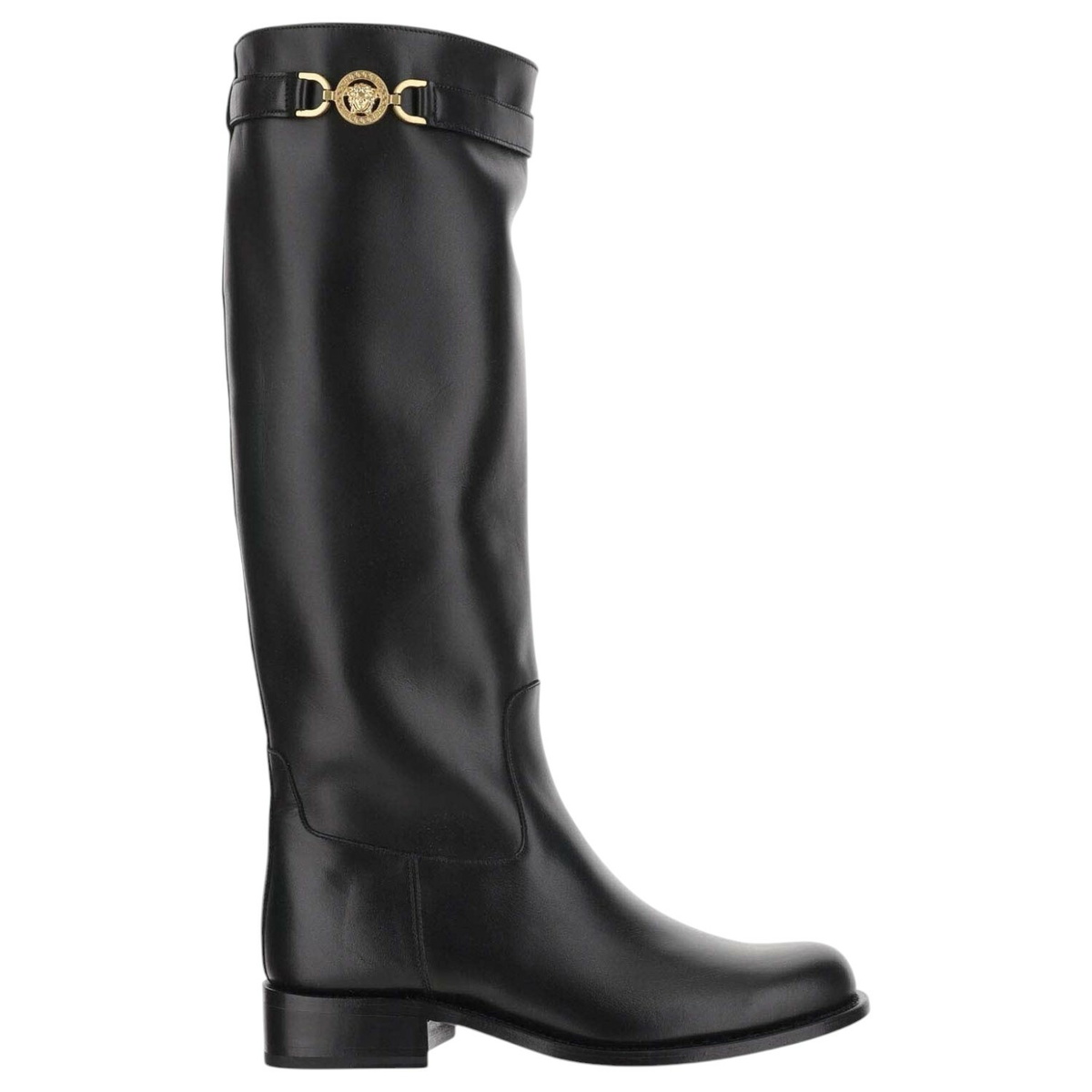 ブーツその他 VERSACE BOOTS (10159091A02310 1B00P) Boots VERSACE Woman Tg. 9 US 10159091A02310 1B00P Black | eBay