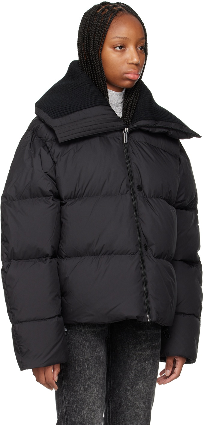 032c Black 'The Ultimate Puffer' Down Jacket 032c