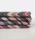 Missoni Zigzag wool-blend blanket