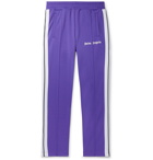 Palm Angels - Striped Tech-Jersey Track Pants - Purple