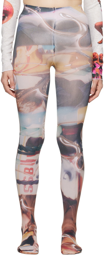 Photo: TYT Multicolor Not-So-Merry-Go-Round Tights