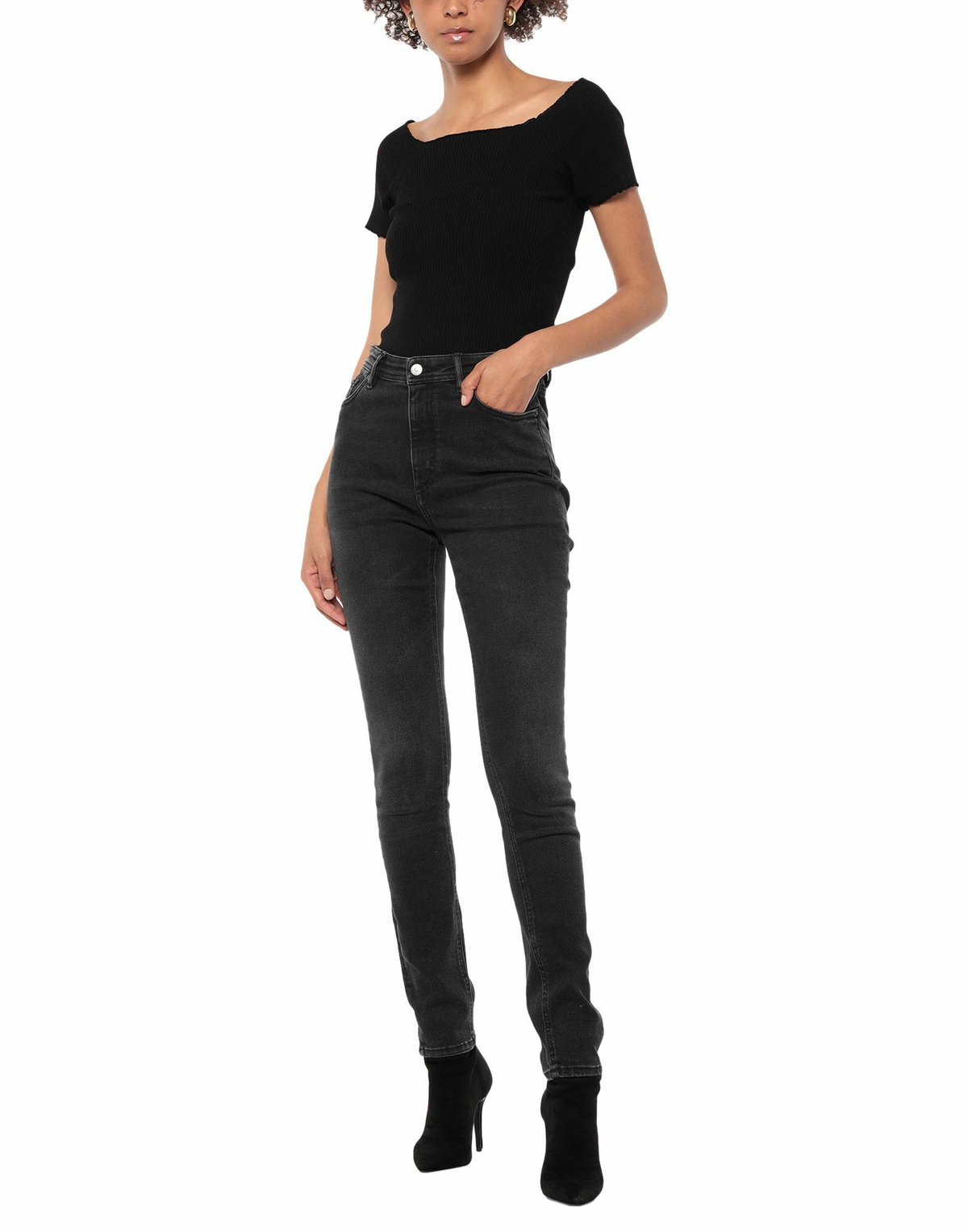Acne Studios Womens Jeans in Black