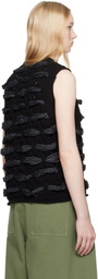 ADER error Black Product. 58 Knit Vest