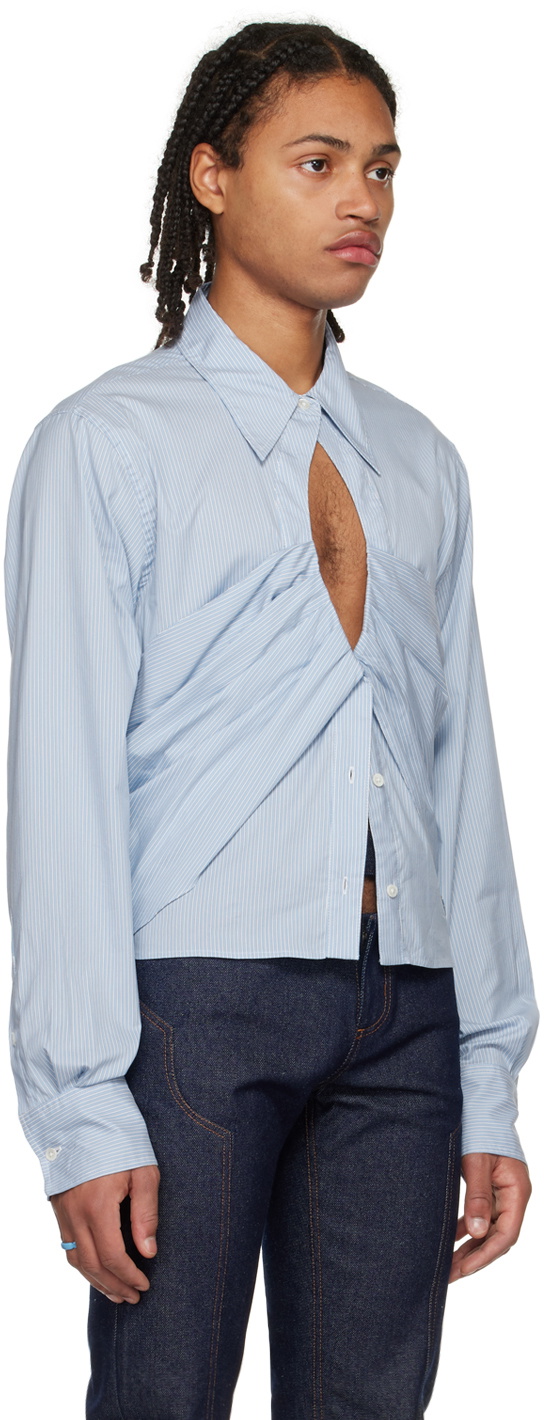 K.NGSLEY Blue 'The Girl' Shirt