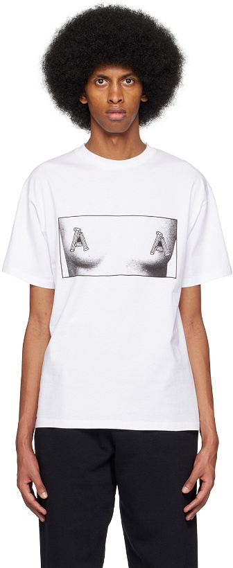 Photo: Aries White Boobs T-Shirt