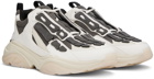 AMIRI White & Gray Bone Runner Sneakers