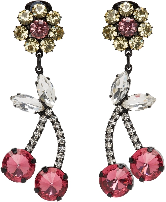 Photo: Ashley Williams Pink & Yellow Cherry Blossom Clip-On Earrings