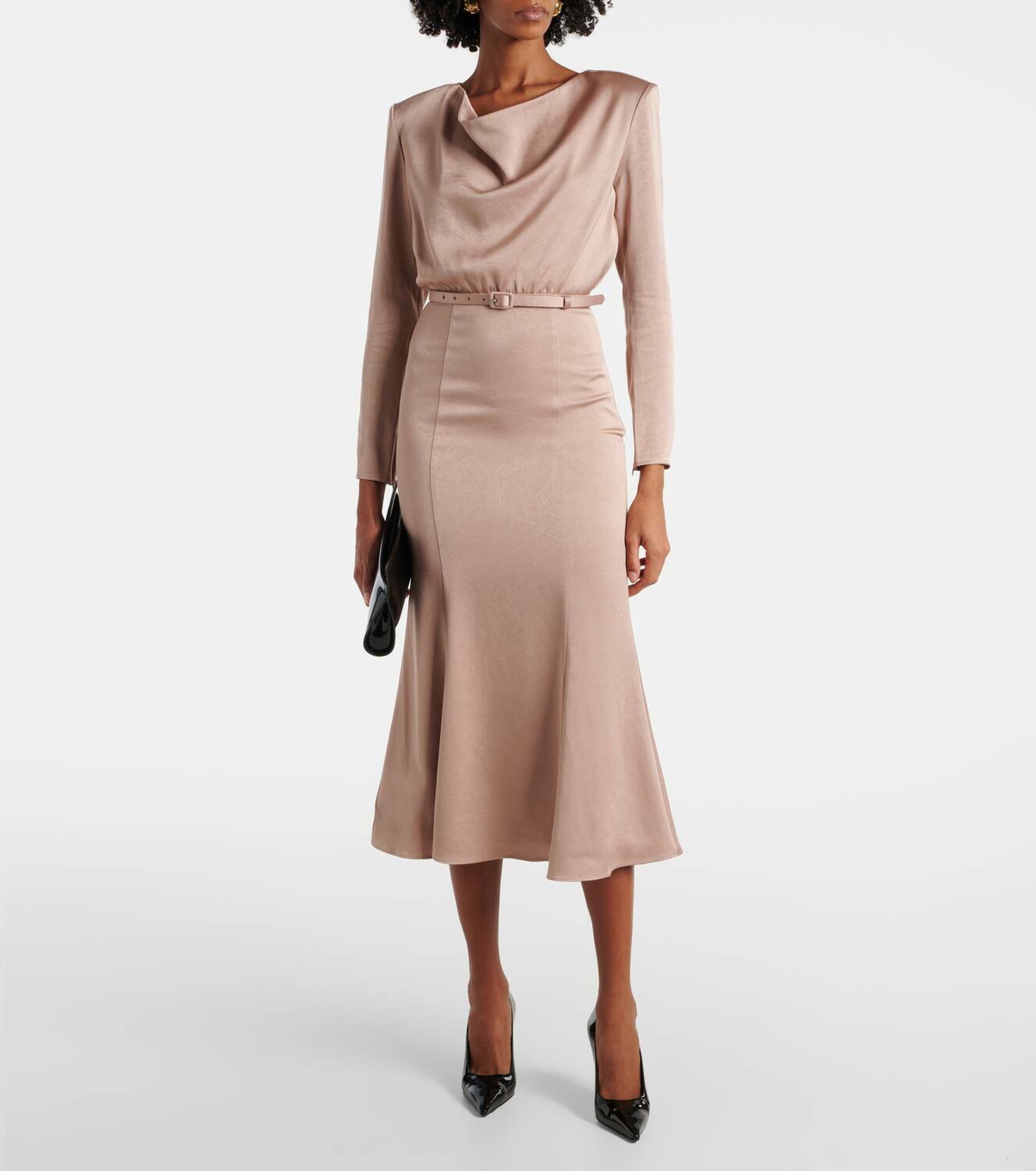 VIP【関税送料無料】希少 Roland Mouret Crepe midi dress Strapless Crepe Midi Dress in Black – Roland Mouret
