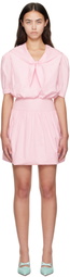 Ashley Williams Pink Yuki Minidress