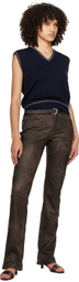 Dunst Black D-Buckle Classic Belt