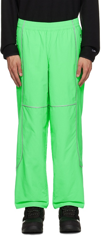 Photo: The North Face Green Tek Piping Wind Trousers