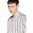 Burberry Multicolor Silk Stripe Shirt