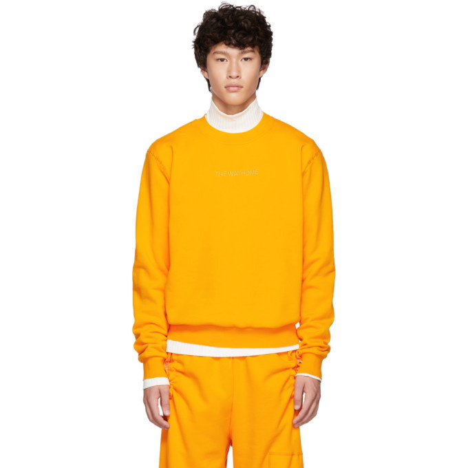 Photo: Feng Chen Wang Orange The Way Home Sweatshirt