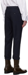 WOOYOUNGMI Navy Drawstring Trousers